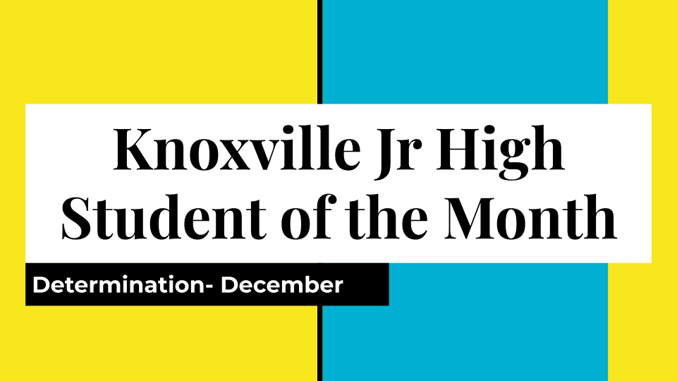 Student of the Month Slideshow