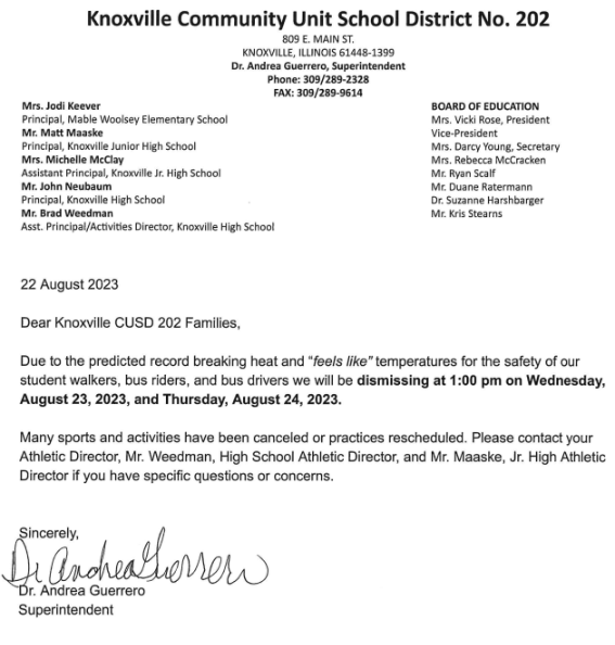 Early Dismissal 